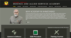 Desktop Screenshot of colonelnirbansdefenceacademy.com